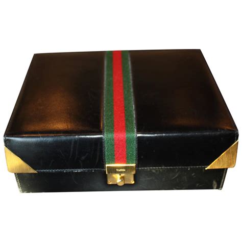 vintage gucci jewelry case|Gucci gold accessories.